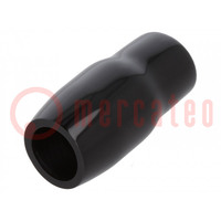 Omhulsel; 35mm2; voor oogkabelschoenen; 29mm; zwart; Isolatie: PVC