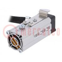 Blower; heating; CIRRUS 25/2; 20W; 12VDC; 230V; IP20; 5.1m3/h