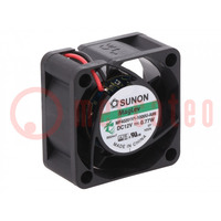 Ventilator: DC; axiaal; 12VDC; 40x40x20mm; 15,04m3/h; 25,5dBA; Vapo