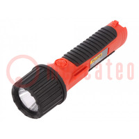 LED torch; 174x47x47mm; Features: waterproof enclosure; IP67
