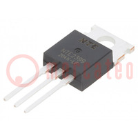 Transistor: N-MOSFET; unipolare; 1kV; 2A; Idm: 12A; 125W; TO220
