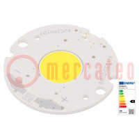 LED de puissance; COB; 120°; 500mA; P: 15,5W; 2609lm; Ø36,2mm