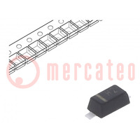 Diode: rectifying; SMD; 200V; 200mA; 50ns; SOD123F; Ufmax: 1.25V