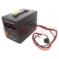 Converter: DC/AC; 300W; Uout: 230VAC; Out: AC sockets 230V; 0÷40°C