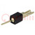 Adapter; pin strips; PIN: 1; straight; 2.54mm; soldering,THT; 1x1