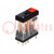 Relay: electromagnetic; DPDT; Ucoil: 24VAC; Icontacts max: 5A; IP20
