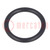 Guarnizione O-ring; caucciù NBR; Thk: 1,5mm; Øint: 10mm; M12; nero