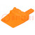 Accessori: clip di bloccaggio; DTM; maschio; PIN: 3; arancione