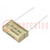 Capacitor: paper; 47nF; 500VAC; Pitch: 20.3mm; ±10%; THT; PME261
