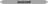 Mini-Rohrmarkierer - Anwärmluft, Grau, 0.8 x 10 cm, Polyesterfolie, Seton
