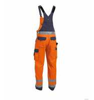 Dassy Warnschutz Latzhose Toulouse Gr. 44 orange/marine