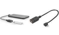 DIGITUS USB 2.0 Adapterkabel, Micro USB-B - USB-A, 0,15 m (11006594)