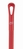 Ultra Hygienic Handle, �34 mm, 1300 mm, Red