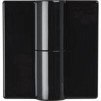 Produktbild zu Ajtópánt HEWI B9505.50 stumpfos ajtóhoz, balos, acél/műanyag, fekete
