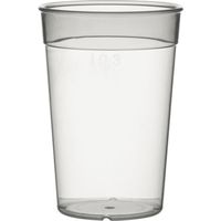 Produktbild zu Trinkglas Polypropylen, milchig, Inhalt: 0,40 Liter