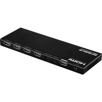 SPEAKA PROFESSIONAL 4 PORTS RÉPARTITEUR HDMI AVEC CONVERTISSEUR INTÉGRÉ 4096 X 2160 PIXELS NOIR SP-7541992