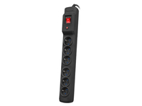 ARMAC SURGE PROTECTOR MULTI M6 10M 6X FRENCH OUTLETS BLACK