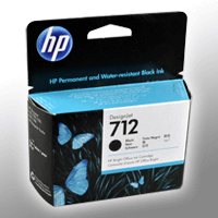 HP Tinte 3ED71A 712 schwarz