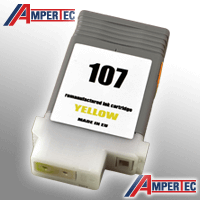 Ampertec Tinte ersetzt Canon PFI-107Y 6708B001 yellow