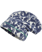 PLAYSHOES Fleece-Beanie Sterne Camouflage, 51cm