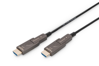 Digitus Cable de fibra óptica híbrido 4K HDMI AOC con 20m conector desmontable