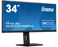 iiyama ProLite XUB3493WQSU-B5 Computerbildschirm 86,4 cm (34") 3440 x 1440 Pixel UltraWide Quad HD LED Schwarz
