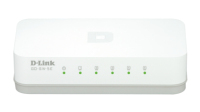D-Link GO-SW-5E łącza sieciowe Nie zarządzany Fast Ethernet (10/100) Biały