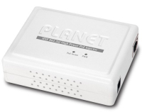 PLANET POE-161 Gigabit Ethernet (10/100/1000) Ethernet-áramellátás (PoE) támogatása Fehér
