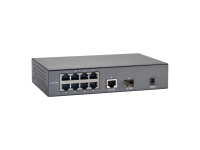 LevelOne FGP-1000W90 commutateur réseau Fast Ethernet (10/100) Connexion Ethernet, supportant l'alimentation via ce port (PoE) Gris