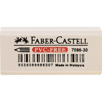 Faber-Castell 188730 vlakgum Wit 1 stuk(s)