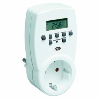 REV 0025300103 elektrische timer Wit Dagelijkse/Wekelijkse timer
