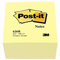 3M 636B notatnik Żółty