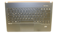 Fujitsu FUJ:CP670125-XX laptop alkatrész Alapburkolat + billentyűzet