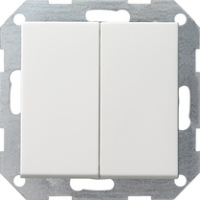 GIRA 012803 Elektroschalter 2P Weiß