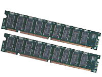 Fujitsu Memory 512MB (2 x 256 MB) 70ns ECC SDRAMM DIMM Speichermodul 0,5 GB 133 MHz