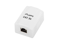 Lanberg OS5-0001-W skrzynka przyłączeniowa sieci Cat5e Biały