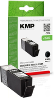 KMP 1576,0201 cartouche d'encre 1 pièce(s) Compatible Rendement extra (super) élevé Noir