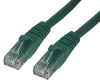 MCL RJ45 CAT6 A U/UTP 2m câble de réseau Vert Cat6a