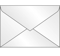 Sigel DU230 envelop C5 (162 x 229 mm) Transparant 25 stuk(s)
