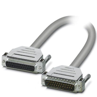 Phoenix 2302120 cable de serie Gris 0,5 m D-Sub (25-position)