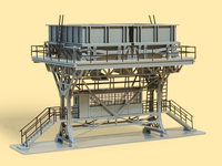 Auhagen 11416 scale model part/accessory Coaling station