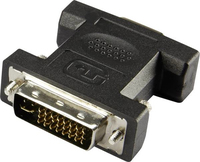 Renkforce RF-4212222 changeur de genre de câble DVI VGA (D-Sub) Noir