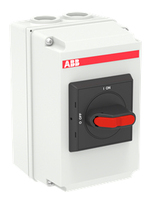ABB OTDCP25S22M Drehschalter 4P Schwarz, Rot, Weiß