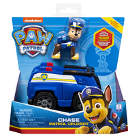 PAW Patrol | Veicolo della polizia di Chase | Veicolo e personaggio di Chase | Giochi per bambini dai 3 anni in su