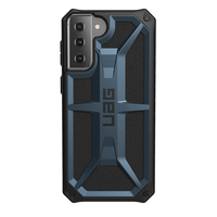 Urban Armor Gear Monarch mobiele telefoon behuizingen 17 cm (6.7") Hoes Zwart, Marineblauw