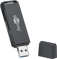 Wentronic 58260 geheugenkaartlezer USB 3.2 Gen 1 (3.1 Gen 1) Intern Zwart