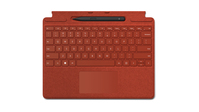 Microsoft Signature with Slim Pen 2 Rood Microsoft Cover port QZERTY Deens, Fins, Noors, Zweeds