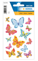 HERMA Butterfly Time with Fine Glitter Aufkleber für Kinder