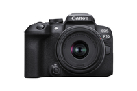 Canon EOS R10 + RF-S 18-45mm F4.5-6.3 IS STM MILC 24,2 MP CMOS 6000 x 4000 pixelek Fekete