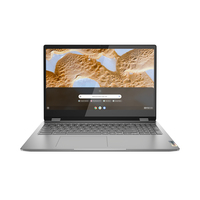 Lenovo IdeaPad Flex 3 Chrome Intel® Pentium® Silver N6000 Chromebook 39,6 cm (15.6") Touchscreen Full HD 8 GB LPDDR4x-SDRAM 128 GB eMMC Wi-Fi 6 (802.11ax) ChromeOS Grau